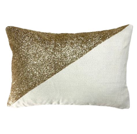 Gold Glam Sequin Sparkle Pillow Cover 20x20 Gold Pillow Etsy