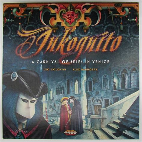 Inkognito - Venetian Carnival Spies Board Game - by Ares Games | Oxfam