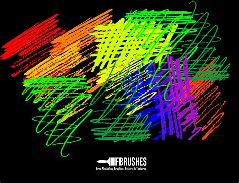 Scribbles Set - Brushes - Fbrushes