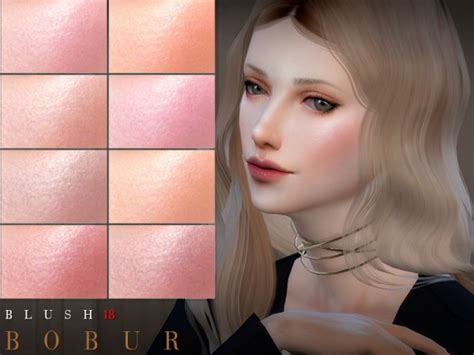 The Sims Resource Blush 18 By Bobur3 • Sims 4 Downloads