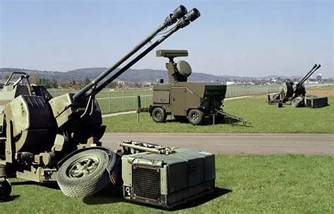 Skyguard Iii 3 Oerlikon Air Defense System Cannon Missile Technical