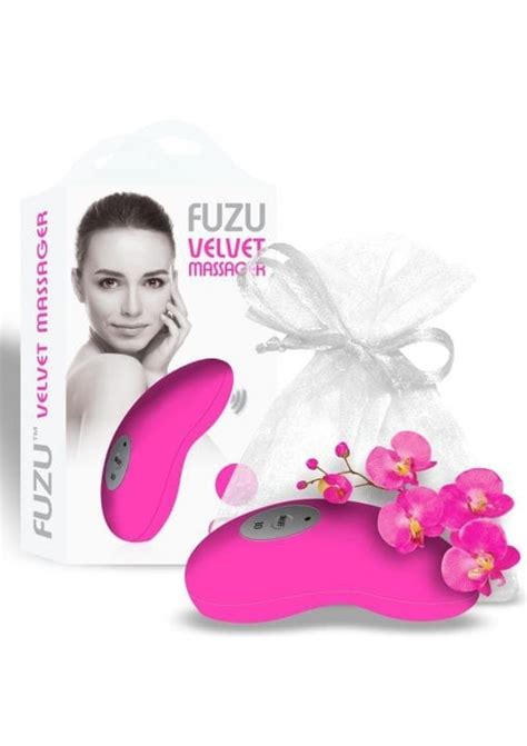 Fuzu Velvet Palm Massager Neon Pink Adult