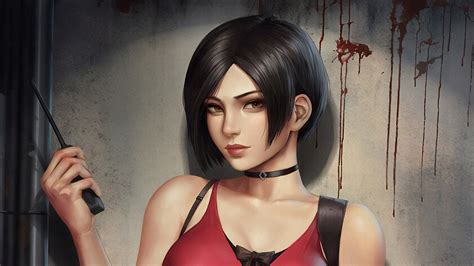 Ada Wong Resident Evil 2 Art Hd Games 4k Wallpapers