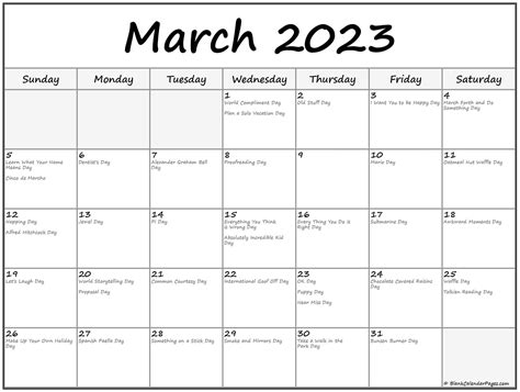 Show Me The Calendar For March 2023 Best Amazing Famous Seaside