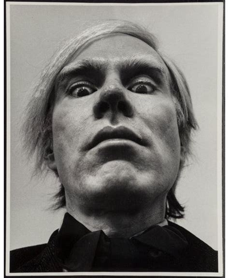 Arnold Newman Andy Warhol At The Factory 1973 Mutualart