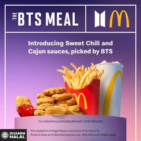 The band's record label big hit music said in a. McDonald's BTS Meal arrives | Mini Me Insights