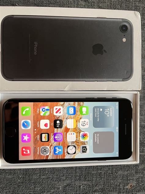 Apple Iphone 7 32gb Black Vodafone A1778 Gsm 7917936882538 Ebay