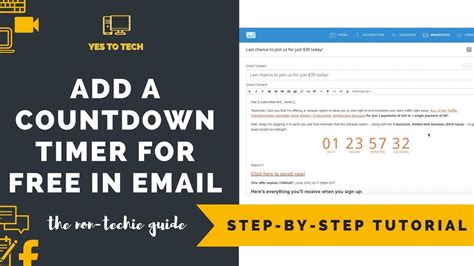 How To Add A Countdown Timer To Your Email In Convertkit Best Email
