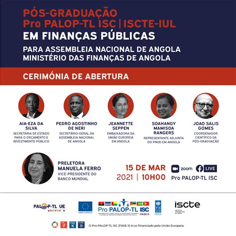 Nota Informativa Arranca O Curso De Pós Graduação Em Finanças