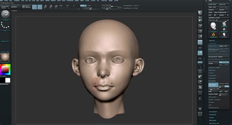 tuto créer un visage 3d utilisable en production sur