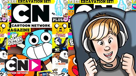 Cartoon Network Magazine Review | Scott The Human - YouTube