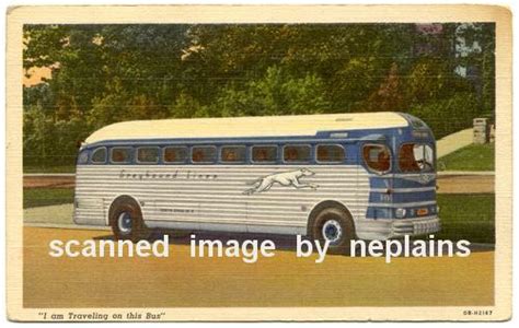 Bus Greyhound Lines 1940
