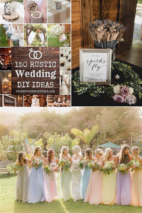 150 Best Diy Rustic Wedding Ideas Prudent Penny Pincher In 2022