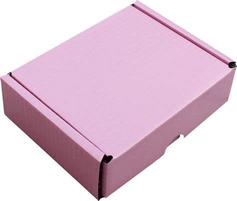 20 X Pink Cardboard Boxes Shipping Mailing T Storage 7 X 55 X 2