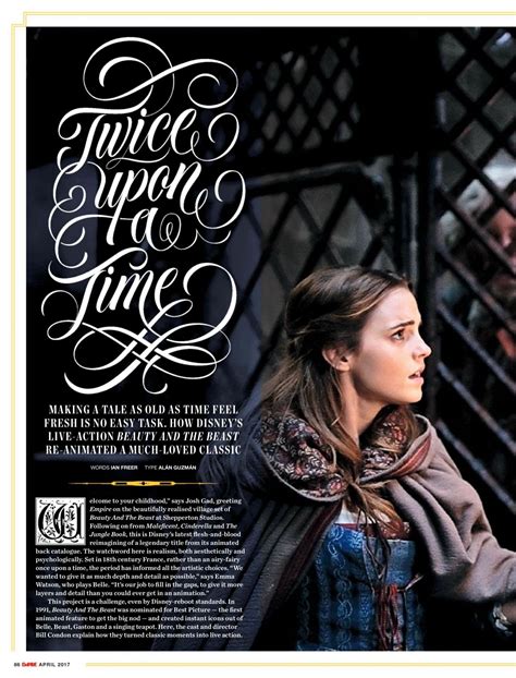 Emma Watson Empire Magazine Uk April 2017 Issue Celebmafia