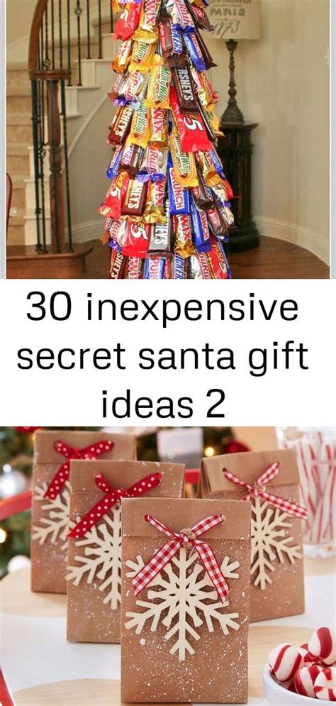 30 Inexpensive Secret Santa T Ideas 2 Diy Ts Cute Secret Santa