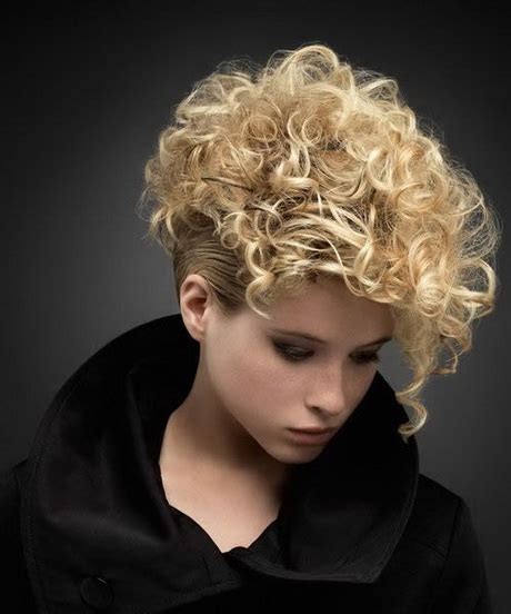 Short Curly Punk Hairstyles Style And Beauty