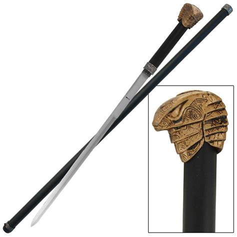 Ancient Cobra Walking Sword Cane Staff 2j3 Cs1161