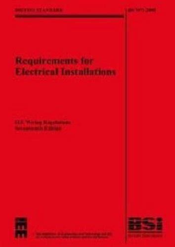 Iee Wiring Regulations Th Edition Bs With Bs