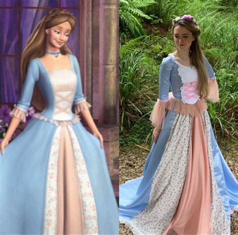 Princess Ans The Pauper Erikas Dress Barbie Dress Barbie Gowns Old