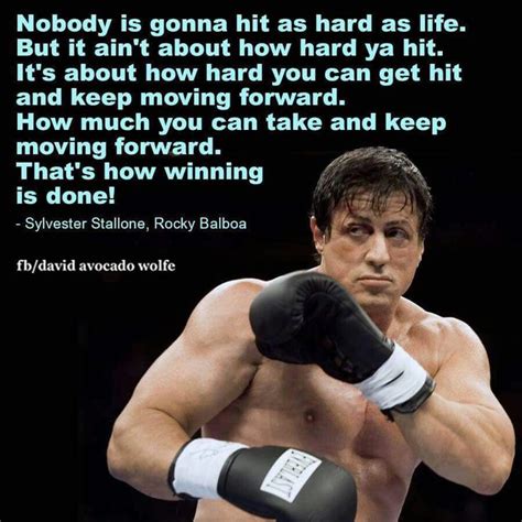 Submit a quote from 'rocky balboa'. Pin by Thomas Littles on quotes | Sylvester stallone ...