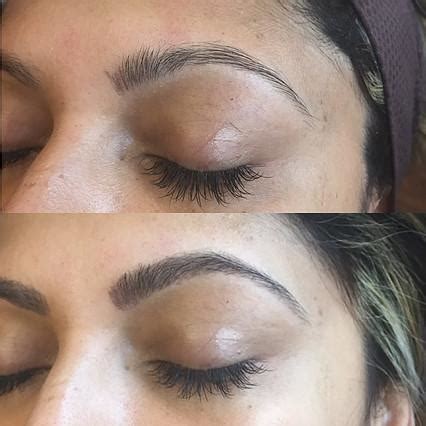 Arched Eyebrows Before And After