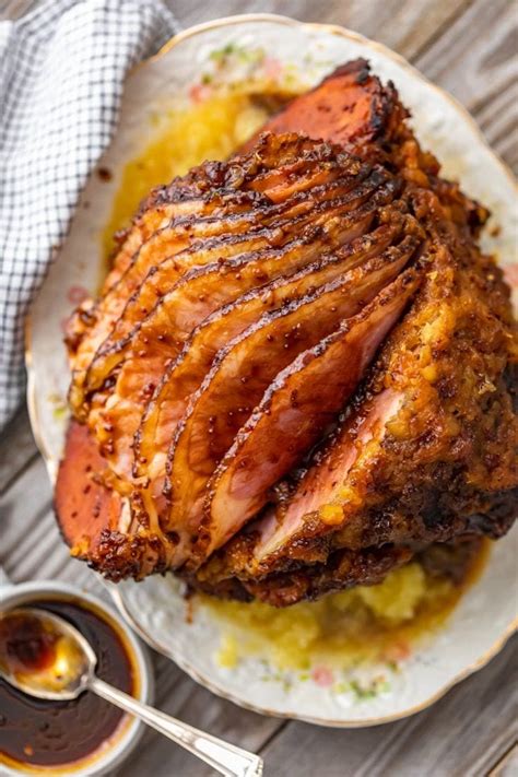 Brown Sugar Pineapple Ham Easy Holiday Ham Recipe Mallize