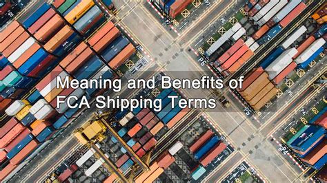 Fca Incoterms What Is Fca Shipping Terms Fca Vs Ddp Vs Exw