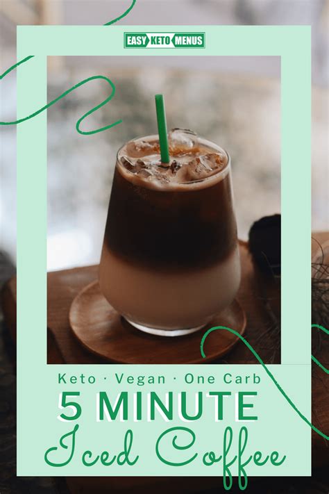 Then there's the healthy hipster protein smoothie, which is more hipster than healthy, with its 10 teaspoons of total sugar per bottle. Sugar-Free Keto Iced Coffee Recipe - Easy Keto Menus in ...
