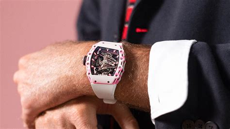 Richard Milles New Limited Edition Watch Is A Bright Pink Tourbillon Designed For Golfer Bubba