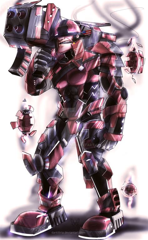 Tf2 Cyborg Soldier By Darklitria On Deviantart