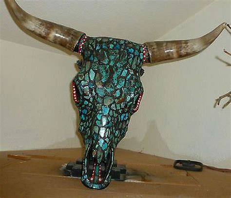 30 Colored Cow Skulls Ideas For Decoration Your Space Cow Skull Art