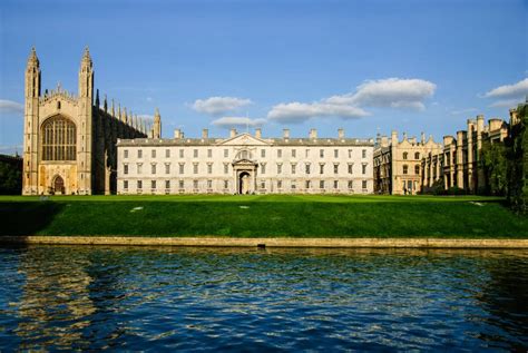 King S College From The River Cam Cambridge England Stock Photo