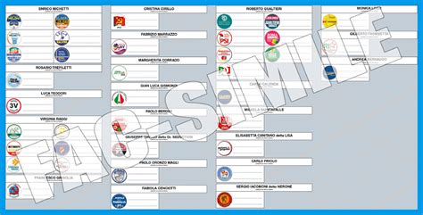 Elezioni Roma Il Fac Simile Della Scheda Elettorale Come Si Vota