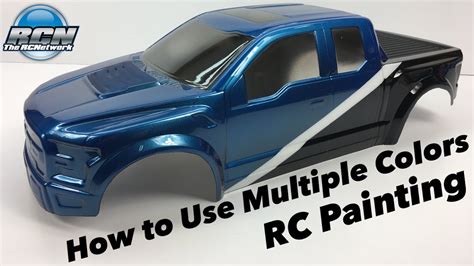 How To Paint Your Rc Body With Multiple Colors Pactra Paint Series