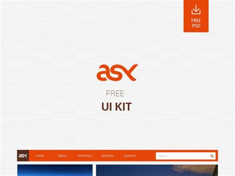 30 Flat Ui Kit Elements Free Psd Templates