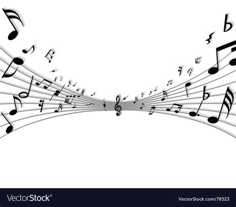 Musical Notes Royalty Free Vector Image Vectorstock