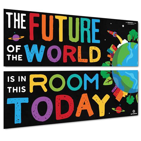 Sproutbrite Classroom Decorations Banner Posters For Teachers