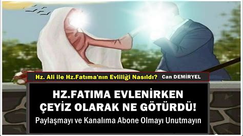 Hz Fat Ma Ve Hz Ali Nin Bretlik Evlili I Can Demiryel Youtube