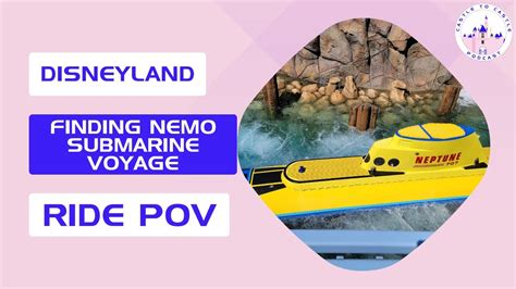Finding Nemo Submarine Voyage Disneyland California Ride Pov Youtube