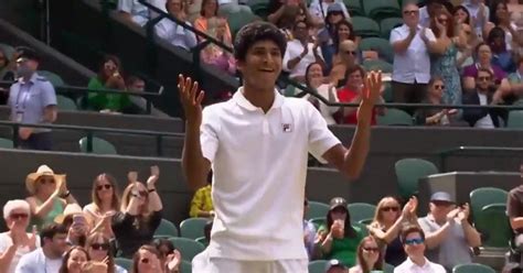 Wimbledon Indian Origin American Samir Banerjee Wins The Babes Singles Title