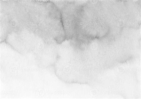 Watercolor Light Gray And White Ombre Background Monochrome Gradient