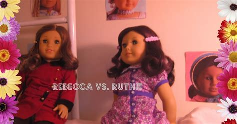 American Girl Dolls Forever Rebecca And Ruthie