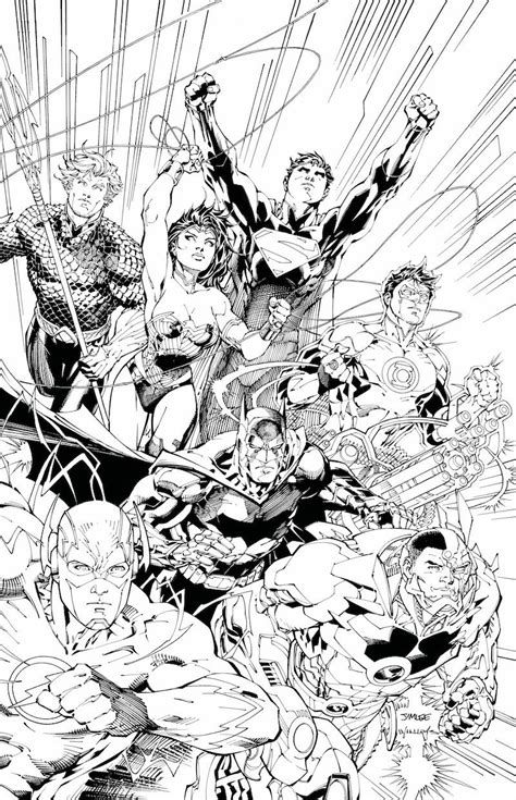 Comic Book Coloring Pages