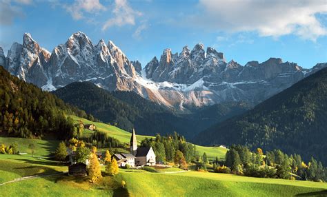Dolomites Mountains Italy Bei Posti Paesaggio Di Montagna Parchi