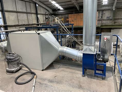 Fume Control System With Filtration At Plastics Plant Exeon