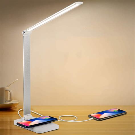 Multi Functional Led Desk Lamp With Wireless Phone Charging At Mighty