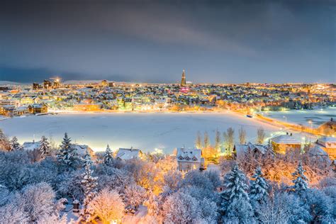 The Snowy Photo Of Reykjavik That Everyone Is Raving About Iceland