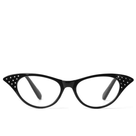 Rhinestone Cat Eye Sexy Vintage Style Clear Lens Reading Glasses 10