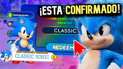 Nuevo Codigo De Sonic Clasico En Sonic Speed Simulator Sonic